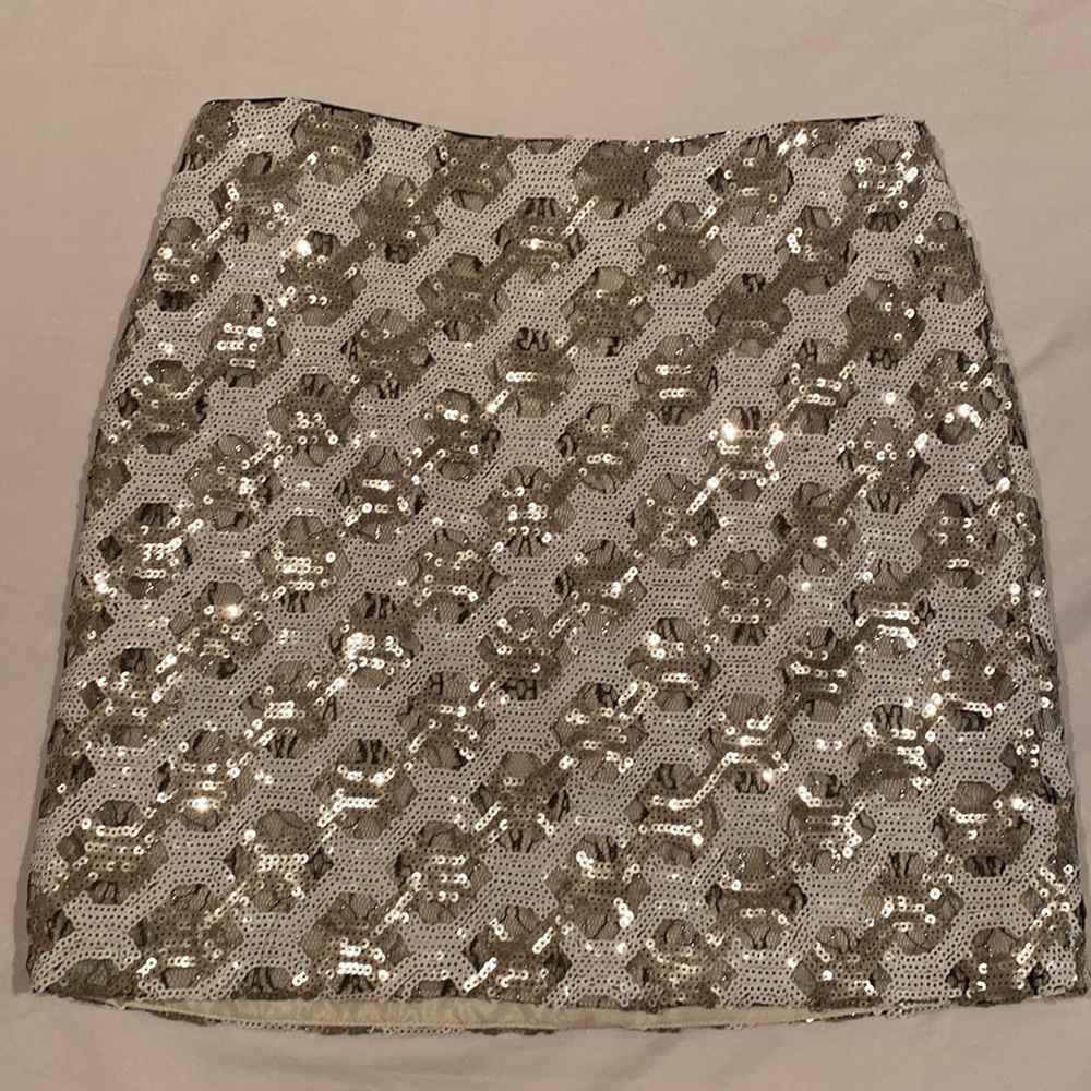 Banana Republic Sequin Skirt 10